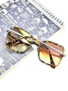 Women Sunglasses - Màu be - Xem 5