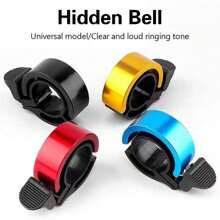 1pc Super Loud Bicycle Bell, Universal For Mountain Bike, Adult Bike, Folding Bike, Cycling Accessories - Multicolor - View 2