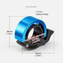 1pc Super Loud Bicycle Bell, Universal For Mountain Bike, Adult Bike, Folding Bike, Cycling Accessories - Multicolor - View 7