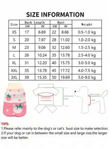 1pc Pet Sweater, Autumn/Winter Design For Cats And Small Dogs Like Pomeranian, Corgi