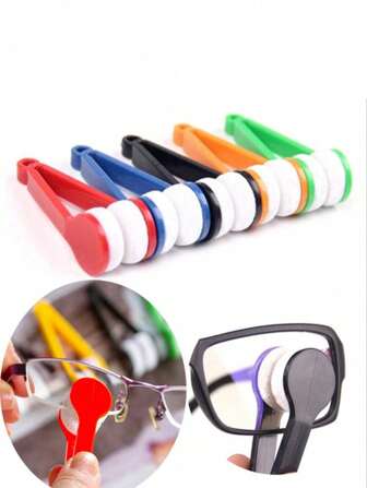 Creative bärbara glasögon rengöringsduk, streckfri linsrengöring Creative bärbara glasögon tygglasögon kommer inte att repa linserna