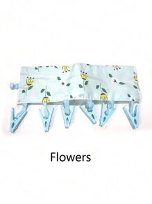 1pc Portable Travel Fabric Clothes Hanger, Multifunctional Folding Clothes Clip, Sock Underwear Clip For Hotel, Travel Accessories Drying Racktravel Accessories Travel Essentials Car Accessories Outdoor Accessories Air Plane Case Useful Things Summer Essentials Office Accessories Travel Must Haves Beach Vacation Holiday School Accessories Back To School Supplies Stuff