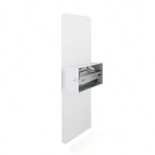JWJ alta calidad moderna LED rectangular wall lamp, 5W tricolor luz, IP20 a prueba de agua, blanco/negro, diseño de moda sentido interior wall lamp luz decorativa al aire libre, ideal para patio, pasillo, hotel, dormitorio, sala de estar