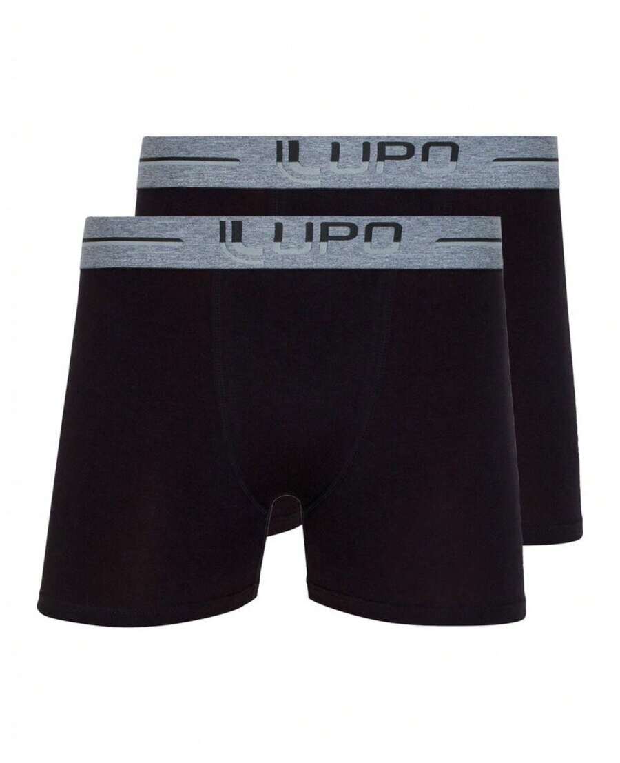 Kit com 2 Cuecas Boxer Lupo 784-016