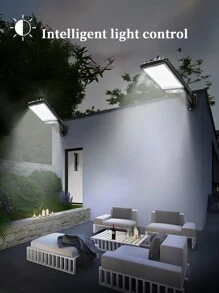 1/2/4/6/8 PCS Solar Wall Light, Outdoor Super Bright 60LED Solar Motion Sensor Wall Light, 3 Lighting Modes, Solar Panel Powered Garden Security Street Garden Light
