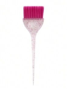 1pc/3pcs Hair Dye Brush Glitter Brush Highlight Brush Hair Styling Set: Precision Application Brushes For Hair Dyeing And Styling - Salon Quality Tools For Home And Professional Use - Multicolor - View 9