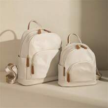 Sac d'école antivol Sac à bandoulière en tissu Oxford Sac pour femme 2025 Nouvelle version coréenne de la centaine avec de petits sacs à dos en toile de grande capacité à la mode