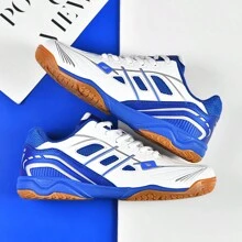 Atmungsaktive und leichte Anti-Rutsch Gummisohlen Tischtennis Schuhe mit Stoßabsorption, geeignet für Badminton