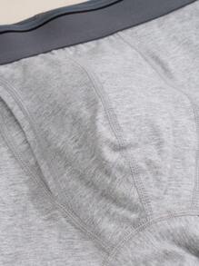 5PCS Men's Panties Cotton Multi-Color Combinations Opening Soft Comfortable And Breathable Men's Boxer Briefs - Nhiều màu - Xem 2