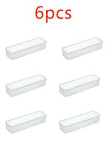 3/6pcs Large Size Food Storage Containers, Multi-Purpose Airtight Sealed Boxes For Refrigerator, Grains, Pasta, Vegetables, Perfect Kitchen Organizer For Pantry, Cabinets