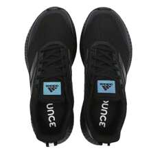 Adidas Edge Gameday 男女款缓震跑步鞋，日常通勤款 GW2499 - 黑色 - 查看 4