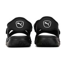 Puma Women's Hook And Loop Strap Lightweight Casual Sandals 384128-01 - Black-puma White - View 3