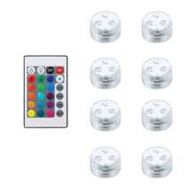 Battery Powered Mini Led Lights With Remote Control, 16 Colors And 4 Color Changing Modes Small Led Lights, Mini Led Lights For Wedding, Party, Table, Home Decor, Crafts, Christmas Decoration, Birthday Decoration, Halloween Lantern Decor