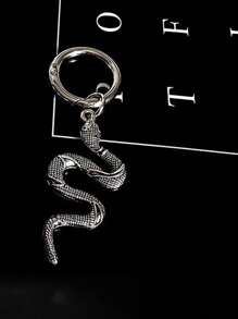 1pc 15cm/5.9in Metal Chain Strap Fashion Accessories Versatile Pendant Skeleton Hand Snake Charm Decoration For Handbag Shoulder Bag Luggage Y2K - Multicolor - View 14