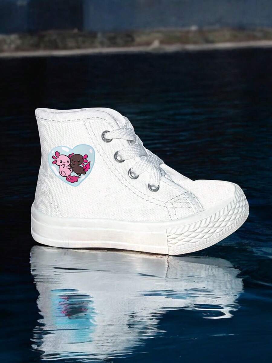 Tenis Deportivo con diseño de Capibara y Ajolote para niños Antideslizante Primeros Pasos - Beis - Ver 1