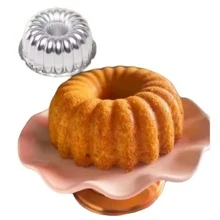 dia dos paisKit 3 Decorated Swiss Cake Molds, Daisy Mold + Charlotte Gum Mold + Swiss Pie Mold