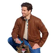 Atlas For Men Chaqueta para hombres (Marrón) - Marrón - Ver 2