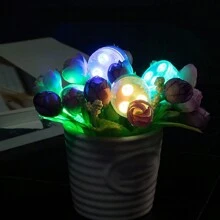 Battery Powered Mini Led Lights With Remote Control, 16 Colors And 4 Color Changing Modes Small Led Lights, Mini Led Lights For Wedding, Party, Table, Home Decor, Crafts, Christmas Decoration, Birthday Decoration, Halloween Lantern Decor