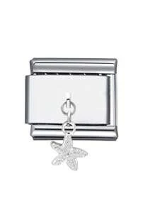 1pc 2025 Valentine's Day Exquisite Starfish, Seaside, Heart, Little Fish, Fish Tail DIY Stainless Steel Beaded Charm Bracelet Jewelry Making Kit, Suitable For Holiday Gifts, Parties, Daily Outfit Accessories