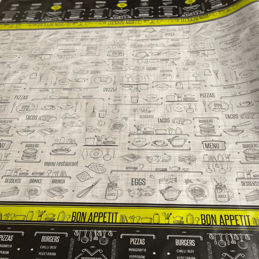 Tablecloths - Noir - Voir 1