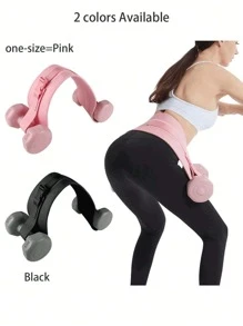 1pc Pink Hip Thrust Training Belt For Dumbbell,Hip Resistance Band With 14cm Width, Hip Pad For Glute Bridge & Butt Exercise, For Dumbbell & Kettlebell Workout, Bow Step & Reverse Squat Gym Accessories, Sport, Gym, Home Exercise, Gym Weights, Weights, Women's Weights