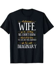 EWHI Love My Electrician Wife Girlfriend T-Shirt - Black - View 1