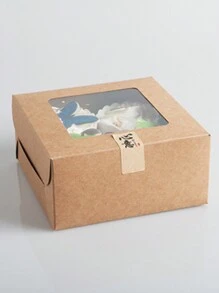 5 件/10 件心形窗口面包盒，厚小饼干/零食/甜点/草莓/糖果/糕点/礼品蛋糕盒情人节情人节情人节装饰情人节情人节情人节礼物 - 紙本 - 查看 10