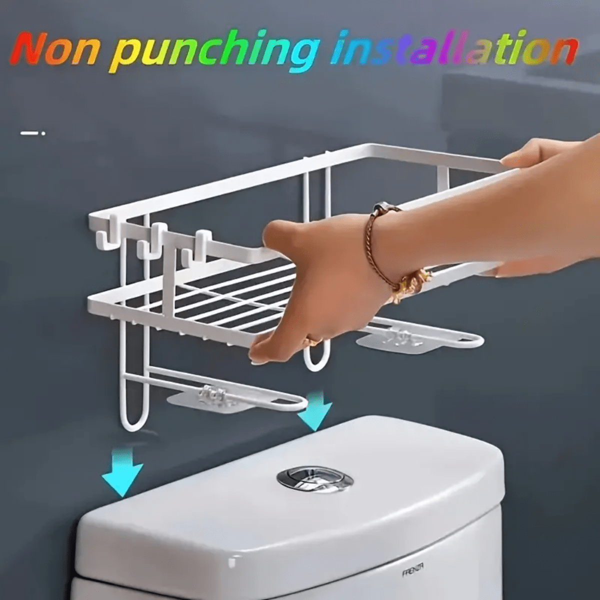 [Popular Choice] Space-Saving Over-The-Toilet Bathroom Organizer ...