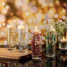 1pc (10m) Faux Pearl Bead Garland Chain For DIY Christmas Tree, Wedding Decoration, Suitable For Indoor/Outdoor Home Decor, Fireplace, Holiday Decoration, Crafts, Beaded Curtain, Wedding Party, Christmas Tree Decoration - Multicolor - View 5