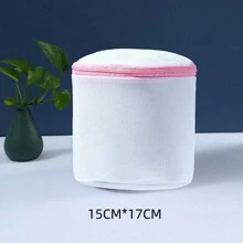 洗衣机用洗衣袋，防变形细网胸罩袋，衣物网袋清洁洗涤收纳袋，春季，简约，夏季上衣 - 粉色 - 查看 14