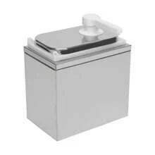 2L Commercial Hot Fudge Nacho Cheese Sauce Pump Dispenser Dispensing - Silver - View 4