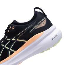 ASICS GEL-KAYANO 31 男士跑步鞋，稳定支撑马拉松跑鞋 - 黑色/綠色 - 查看 8