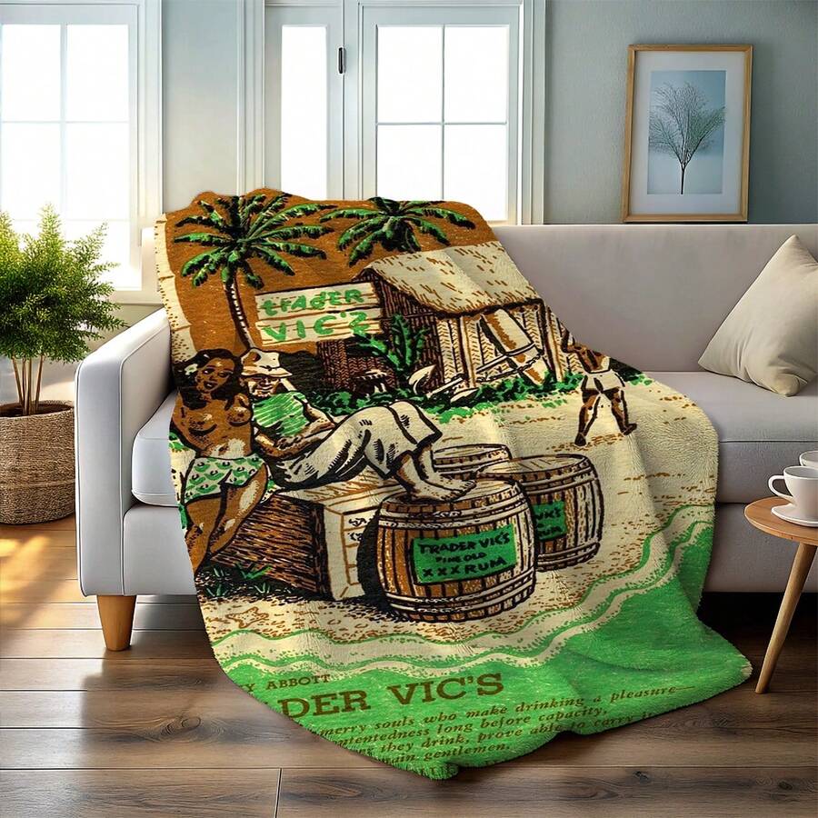 1 manta de franela acogedora con estampado de sobres de 300 g, diseño estilo grafiti, suave y cálida para sofá, cama, viajes, camping, duradera, no se desprende, absorbe el agua, ideal para San Valentín, Pascua, Día de la Mujer, Día de la Madre, Navidad