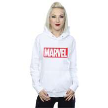 Marvel Felpa con cappuccio classica da donna/signora (Bianco) - Bianco - Visualizzare 2