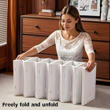 Lifevilion 3/6-Tier Foldable Shoe Rack Organizer Thickened Clear Collapsible  Shoes Storage Box Stackable Dustproof High-Top Cabinet Shoes Rack Shelf - 白色 - 查看 4