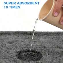 YITUMU 1 Panno in microfibra monofronte per auto - Asciugamano extra large per asciugatura auto, morbido, ultra assorbente e ad asciugatura rapida, panno per la pulizia dei veicoli, senza pelucchi, senza graffi