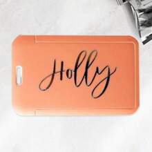 1 chiếc Hộp đựng thẻ cá nhân, Hộp đựng thẻ tùy chỉnh có tên, Móc chìa khóa, Thẻ hành lý, Móc chìa khóa, Vòng đeo tay, Thẻ tên, 7x11cm, Hộp đựng thẻ văn phòng, Thẻ ID văn phòng, Hộp đựng thẻ tín dụng, Quà tặng tùy chỉnh, Mùa thu sang trọng, Phụ kiện trang phục, Móc khóa & Phụ kiện tùy chỉnh - Nhiều màu - Xem 10