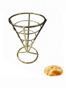 Cone-Shaped French Fries Rack - Perfect For Displaying Fried Chicken & Other Cooked Foods!, Kitchen Storage Utensils, Storage Box, Organizer, Room Decoration, Suitable For Kitchen, Restaurant, Party, Camping, Gathering, Gift For Friends, Family Gift - Multicolor - View 5