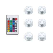 Battery Powered Mini Led Lights With Remote Control, 16 Colors And 4 Color Changing Modes Small Led Lights, Mini Led Lights For Wedding, Party, Table, Home Decor, Crafts, Christmas Decoration, Birthday Decoration, Halloween Lantern Decor