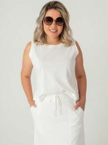 Maria do Luxo Women Two-Piece Outfits - White - View 9