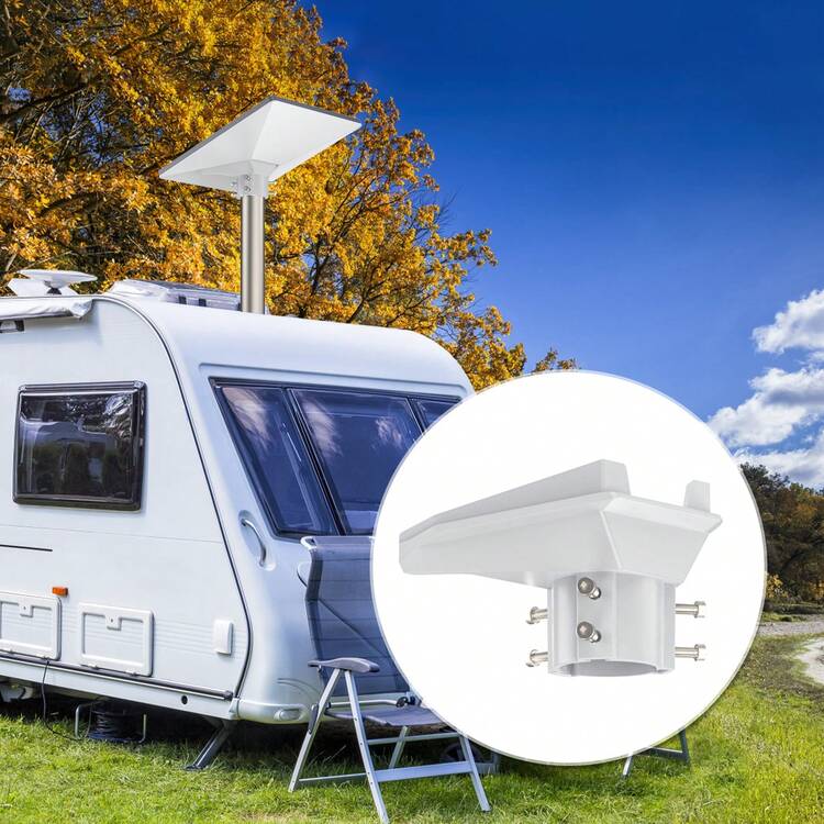 Starlink Mini Pipe Adapter,Starlink Pole Mount Kit For Starlink Mini Dish, Weather-Resistant,Easy Installation - White - View 9