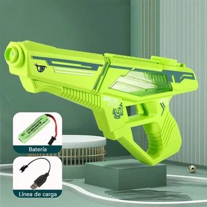 Pistolas de agua eléctricas cargadas con pistolas de agua totalmente automáticas para luchar en el agua, juguetes de pistolas de agua para piscinas de playa, juegos de fiestas de verano, regalos de vacaciones