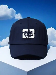 1 或 2 件带篮球印花的棒球帽，透气可调节户外高尔夫太阳帽，男女通用，四季款式，适合日常户外休闲穿着，适合球迷搭配 - A - 查看 12