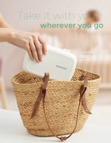 Momcozy Protable Bottle Brush Set - Baby Bottle Cleaner Kit With Silicone Brush, Nipple Brush, Straw Brush, Soap Dispenser, Drying Rack - 6 In 1 Bottle Cleaning Tool For Home And Travel