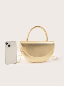 Elegant Ladies Handbag, Minimalist Design Clutch Bag With Chain, Lightweight Luxury Party/Evening Bag, Perfect Birthday Gift For Girlfriend, Party Bag Perfect For Party Wedding Prom Dinner/Banquet Matching With Holiday Party Dress Evening Dress & Sequin Dress, Essential Wedding Items,Perfectly Matching With Graduation Dress, Prom Dresses, Perfectly Matching With Prom Dresses For Women, Prom Accessories,Sequin Dress Women,Sparkly Dress,Elegant Dresses For Women, Elegant Prom Bag, Perfectly Matching With Bridal Party