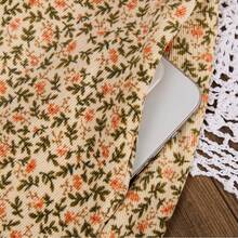 BELISNVOY 2025 New Non-Positioning Printed Corduroy Pocket Dress - View 4