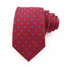 ZONFAZ 男士经典条纹格纹领带一条，时尚波点领带，舒适亲肤，适合婚礼、工作、派对等场合，是送给男友/丈夫的最佳礼物 - 彩色 - 查看 21