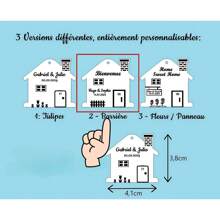 Valentine's Day Exquisite Gifts -1PC Our First Home Personalized Engraved Key Chain Congratulations New Owners Gift For Her For Him New Home Warming His & Hers Keyring Homeowner