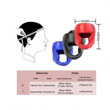 1 Stück Erwachsenen Boxkopfschutz, PU Karate Muay Thai Free Fight MMA Sanda Training Boxschutz Helm