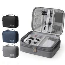 Multifunctional Digital Bag Data Cable Headphones Hard Drive Power Supply Digital Handbag Electronic Accessory Storage Bag